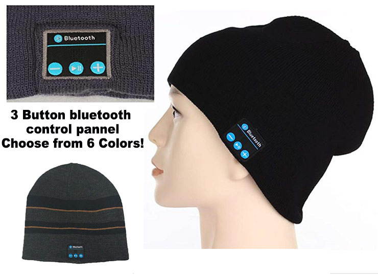 bluetooth hat - Bluetooth Bluetooth 3 Button bluetooth control pannel Choose from 6 Colors! Bluetooth