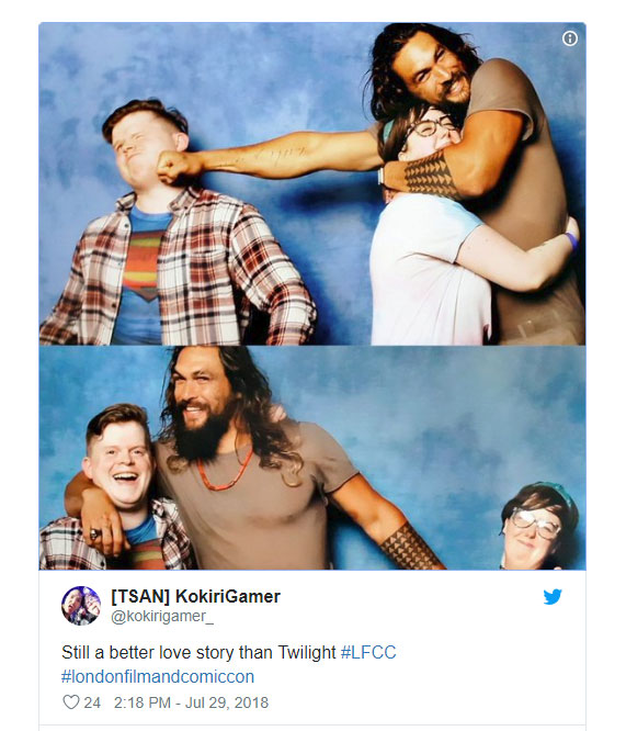 11 Times Jason Momoa Made a Photo Op Awesome - Funny Gallery