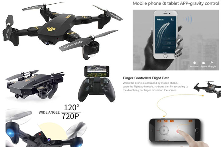 If you want to snag yourself (or someone else) a drone this holiday season, then this is the perfect entry to mid-level Drone. Complete with a 720P 2MP HD Camera, altitude control, headless mode, one key take-off & landing, app control and 3d flip. ARRIS Quadcopter Drone, Live Video, 2.4G WiFi FPV Pocket Quadcopter - $66.98 Get it <a href="https://amzn.to/2PAOFZQ" target="_blank" rel="nofollow"><font color="red"><b>HERE</font></b></a>.