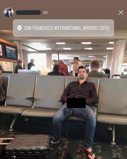 trashy people - 4h San Francisco International Airport Sfo