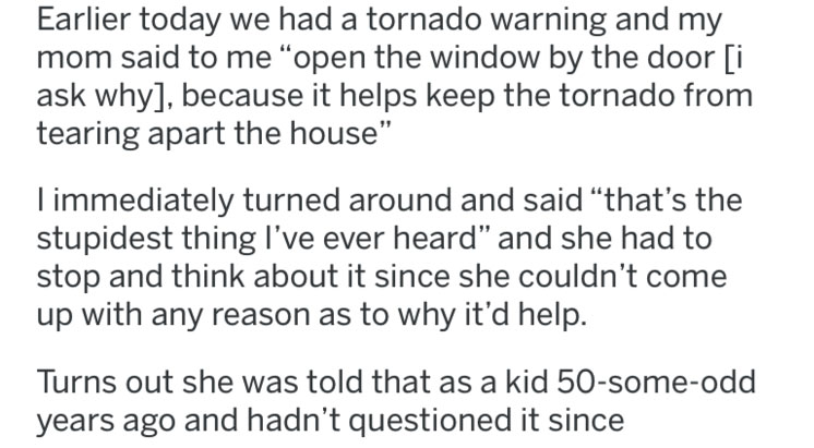 people caught lying - handwriting - Earlier today we had a tornado warning and my mom said to me open the window by the door i ask why, because it helps keep the tornado from tearing apart the house" Timmediately turned around and said that's the stupides