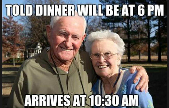 thanksgiving memes - funny thanksgiving memes - Told Dinner Will Be At 6 Pm Arrives At