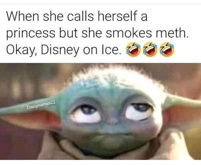monday morning randomness - fauna - When she calls herself a princess but she smokes meth. Okay, Disney on Ice. Tracymemes22
