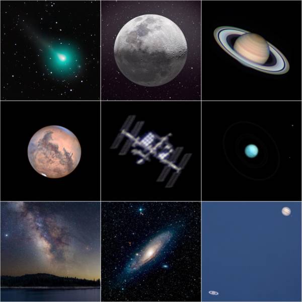 An amatuer astrophotography enthusiast shares their best shots so far.