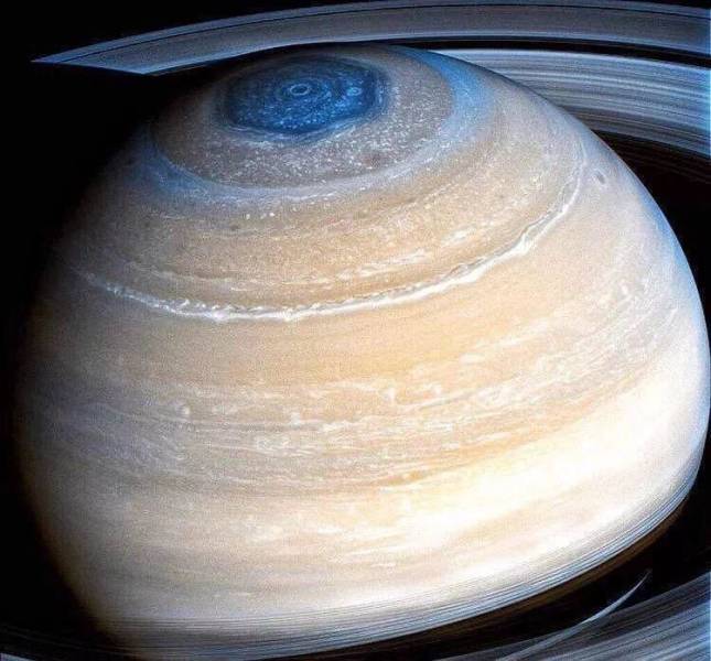 Incredible up-close and hi-def photo of Saturn.