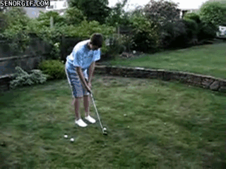 getting hit by golf ball gif - Senorgif.Com