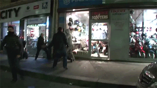 looters gif - City . Scooters