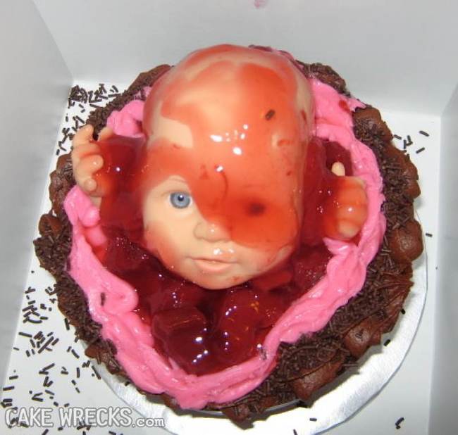 awful baby shower cakes - Cake Wrecks.com