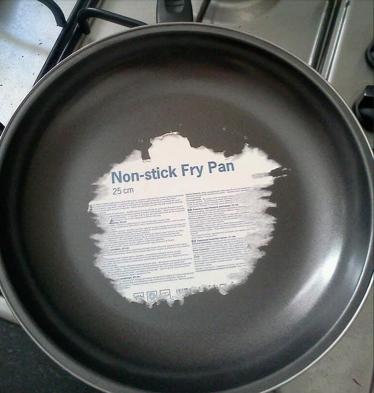 non stick pan you had one job - Nonstick Fry Pan 25 cm