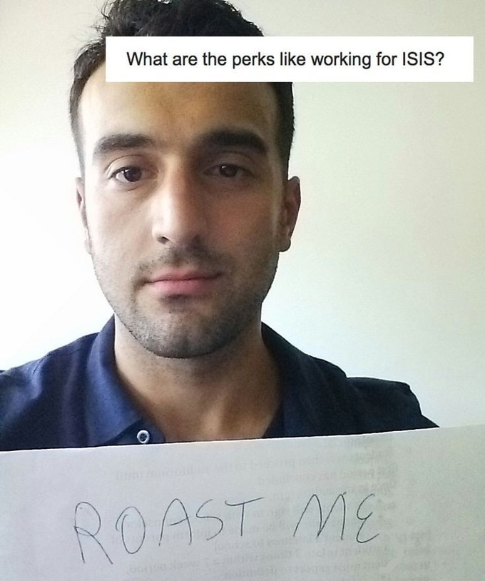 roasts people - What are the perks working for Isis? Roast Me