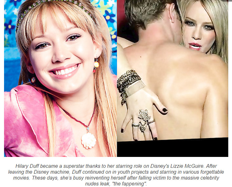 disney stars who turned to porn - Hilary Duff became a superstar thanks to ...