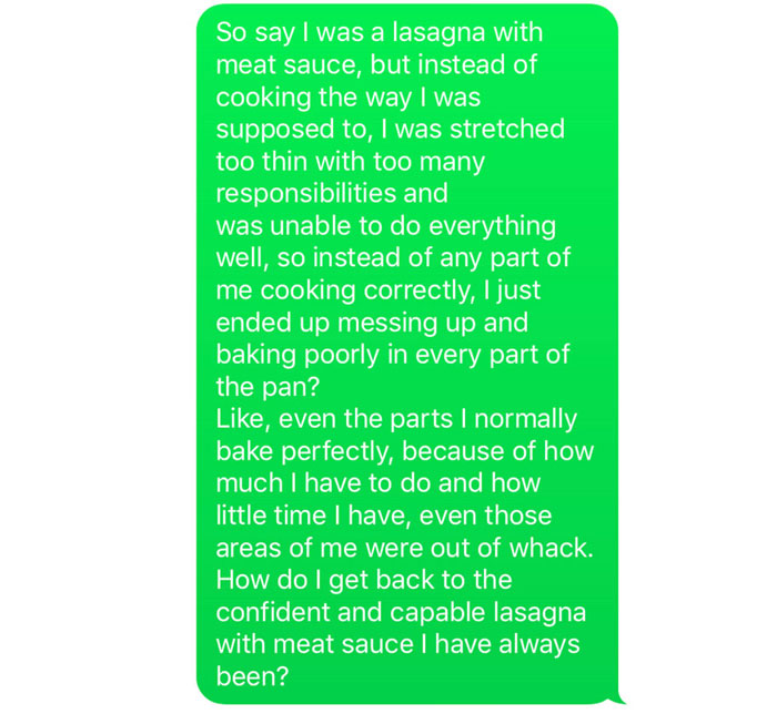 Depressed Person Accidentally Texts Food Company Instead of the Crisis Hotline