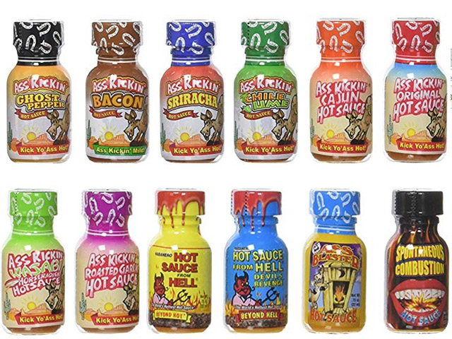 Up for more of an "experience" of flavor profiles with varying degrees of heat?  Check out this satisfying collection of the Hot Sauce Book of Pleasure and Pain - $22.99 Get it <a href="https://amzn.to/2OlnTiX" target="_blank" rel="nofollow"><font color="red"><b>HERE</font></b></a>