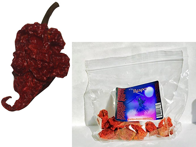 Feeling like such a badass you don't need the hot sauce but want to go straight to the source?  Test your badassery by eating a couple of these Carolina Reaper Chili Peppers - $9.49 Get it <a href="https://amzn.to/2OkaPuh" target="_blank" rel="nofollow"><font color="red"><b>HERE</font></b></a>