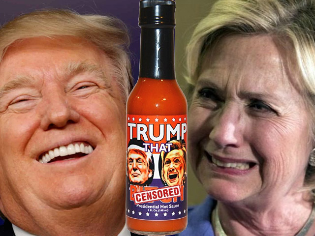 Looking for something spicy and saucy, on a Presidential level? Make Hot Sauce Great Again and get yourself a bottle of Trump That B**ch Hot Sauce - $9.99 Get it <a href="https://amzn.to/2Ol2dng" target="_blank" rel="nofollow"><font color="red"><b>HERE</font></b></a>