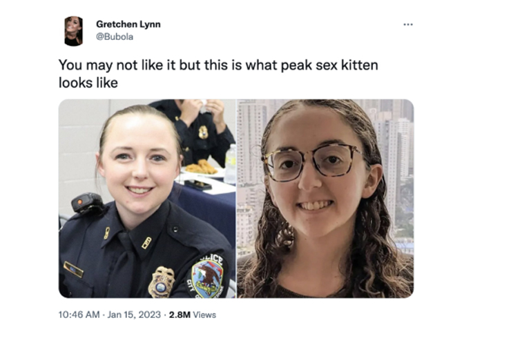 maegan hall - megan hall train memes - Internet meme - Gretchen Lynn You may not it but this is what peak sex kitten looks 2.8M Views . .