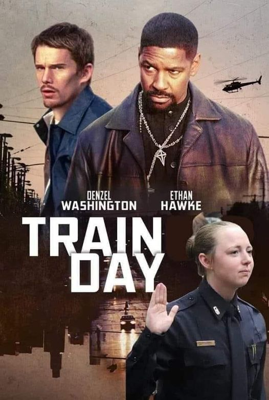 maegan hall - megan hall train memes - training day - Denzel Ethan Washington Hawke Train Day