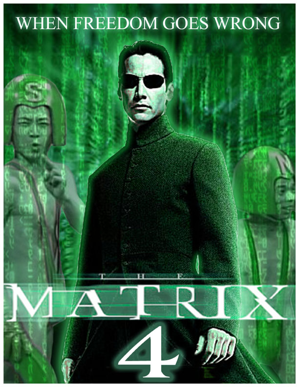 Sneak peak at the latest matrix 4 movie.