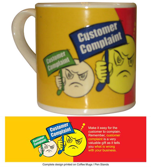 Customer Complaints Coffee Mug Design