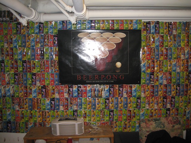 The blunt wall started from the bp poster and spread outwards from there