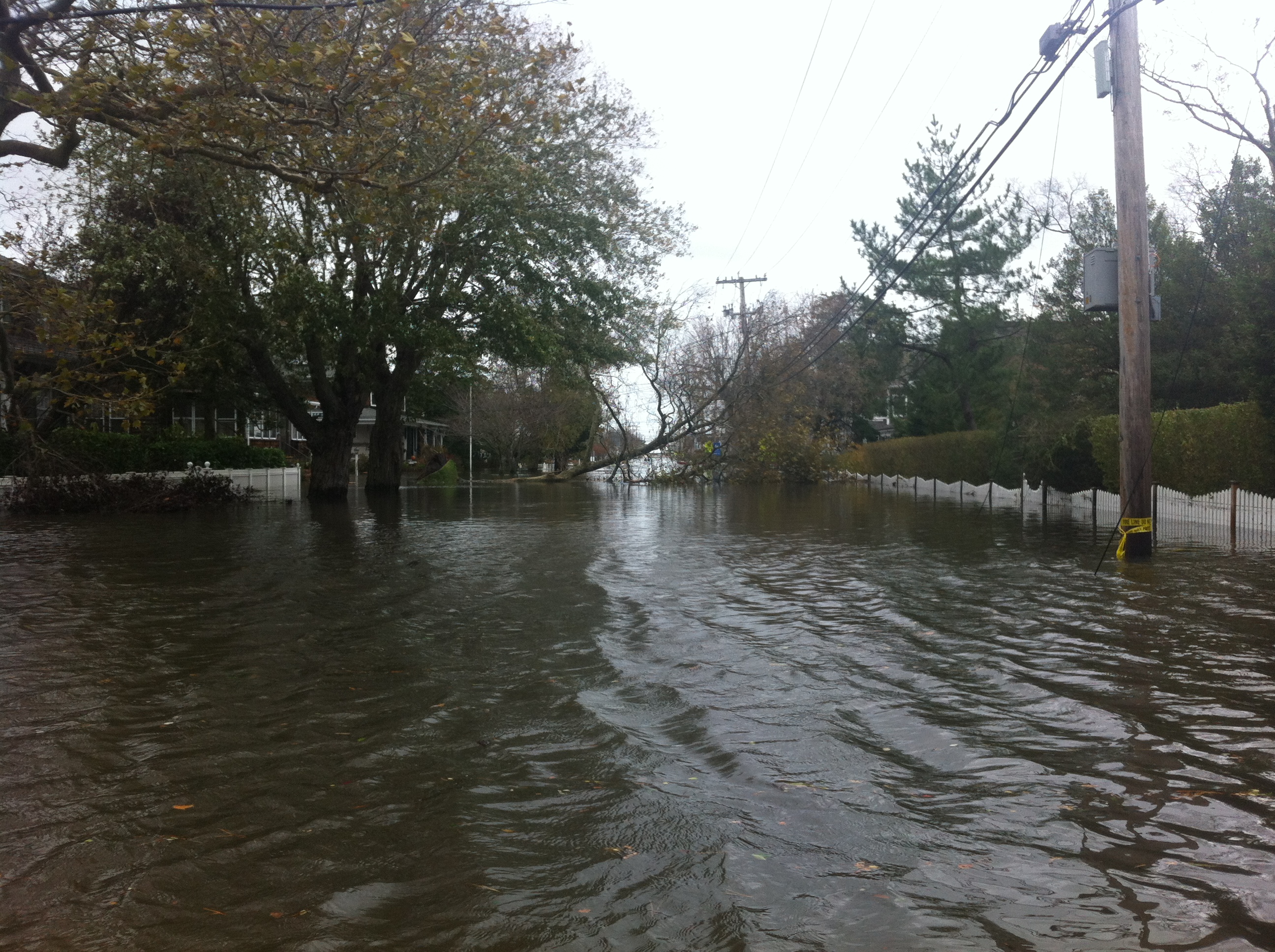 Bay Head NJ devastated by Hurricane Sandy