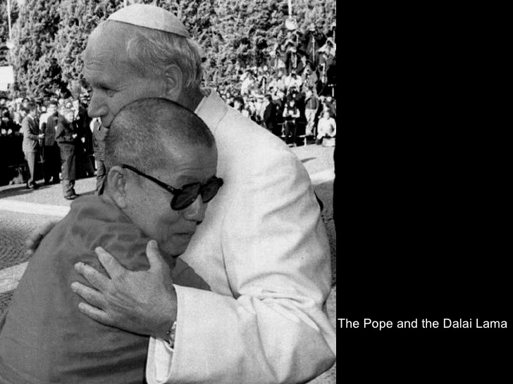The Pope and Dali Lama