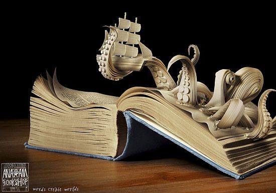 30 Amazing Things Made Out Of Books