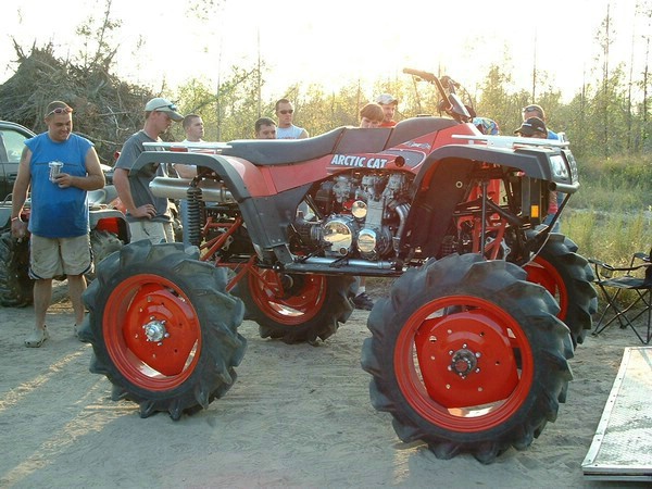 redneck quad bike