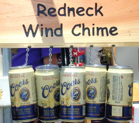 redneck wind-chime