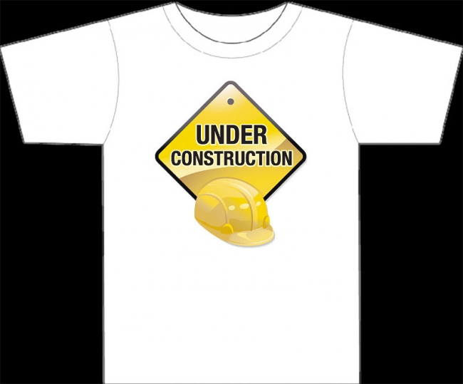 T-Shirt under construction