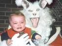 I dont think id let my kid around this bunny!