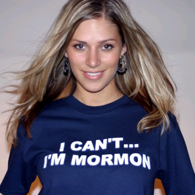 She's a Mormon :