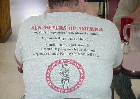 The gun owners of American don't compromise.