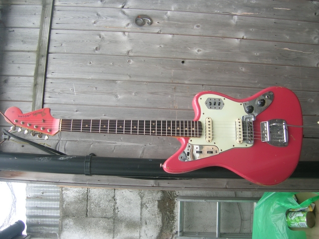 1963 Fiesta Red Fender Guitar