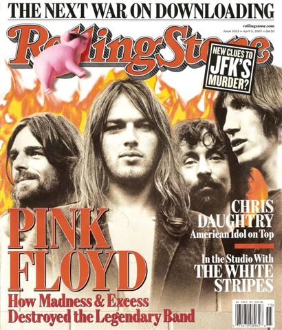 The Rolling Stones Pink Floyd Magazine issue