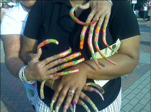 WTF Ghetto Nails