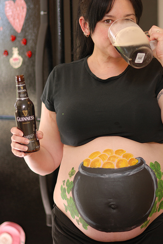 Painted Pregnant Bellies
