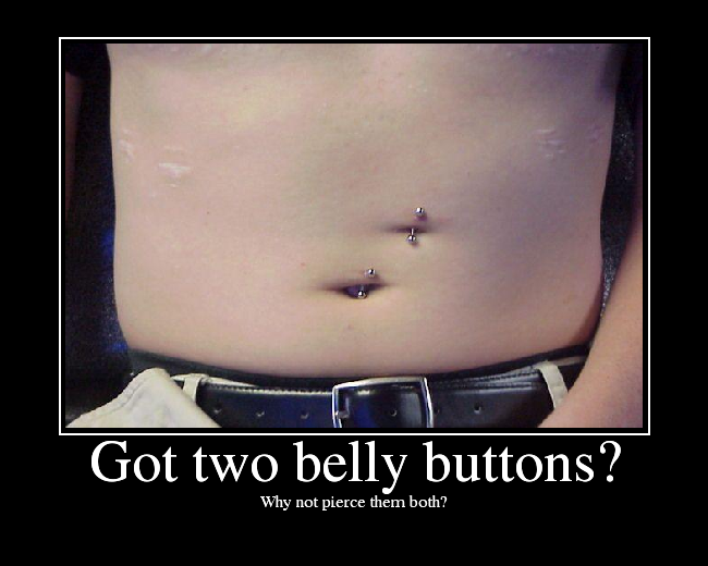Got Two Belly Buttons Picture Ebaums World 
