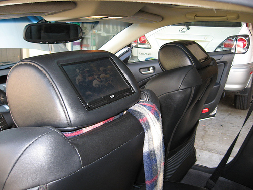 DVD & TV Monitors in cars
