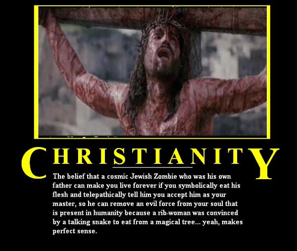 christianity de-motivational poster
