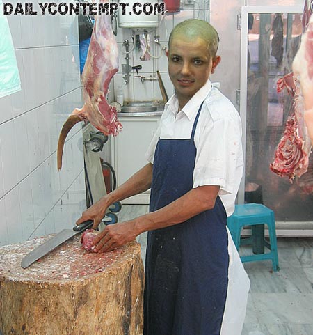 britney crazy butcher