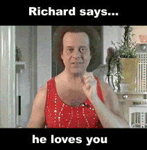 Yup, Richard Simmons is a freak