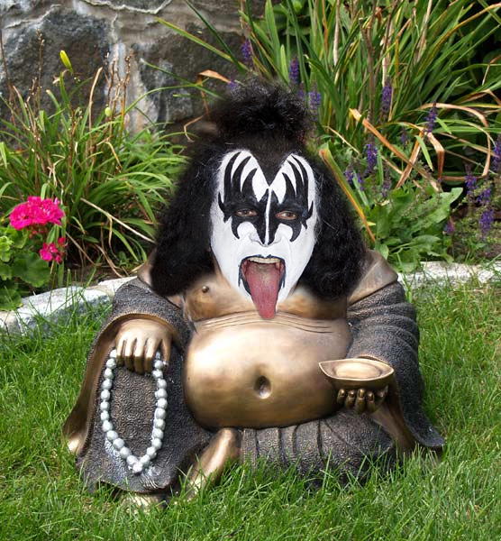 That's my god right there, gene simmons, with a new twist