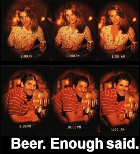 Beer makes everything better!