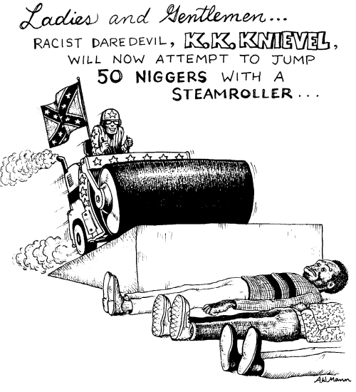 Racist cartoons