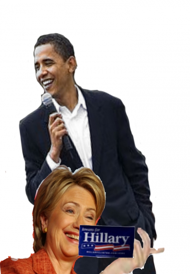 Breaking...Hilary has sexual relations with her opponent, Barack Obama, as a stunt to get back at her husband for his infidelity when he was a president....