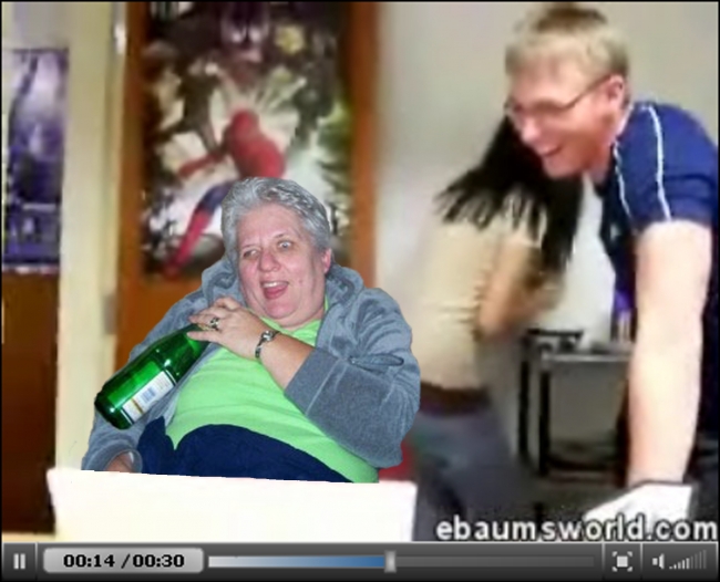 This is my submition for the photoshop contest it is a masterpiece that incorporates 2 girls 1 cup with fat drunk lady.