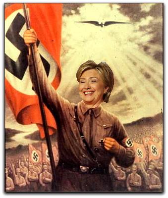 Hitlery Clinton for dictator, 2008