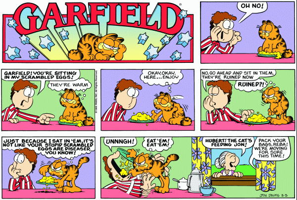 I love Garfield.