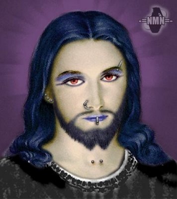 here is what Jesus would look like if he were goth